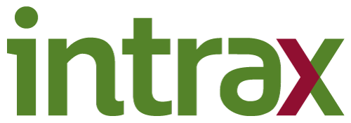 Logo for intrax